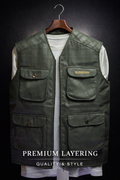 Men's Tactical Utility Vest Jacket