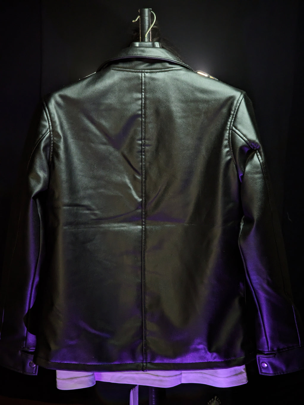 Black Faux Leather Jacket (PRL Inspired)