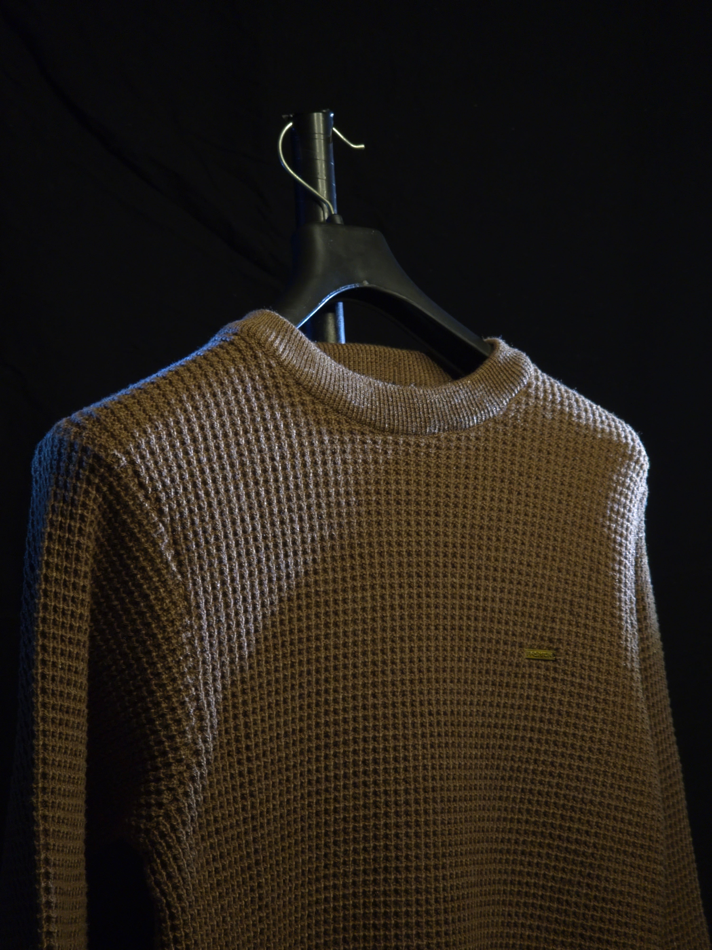 Men's Waffle Knit Sweater