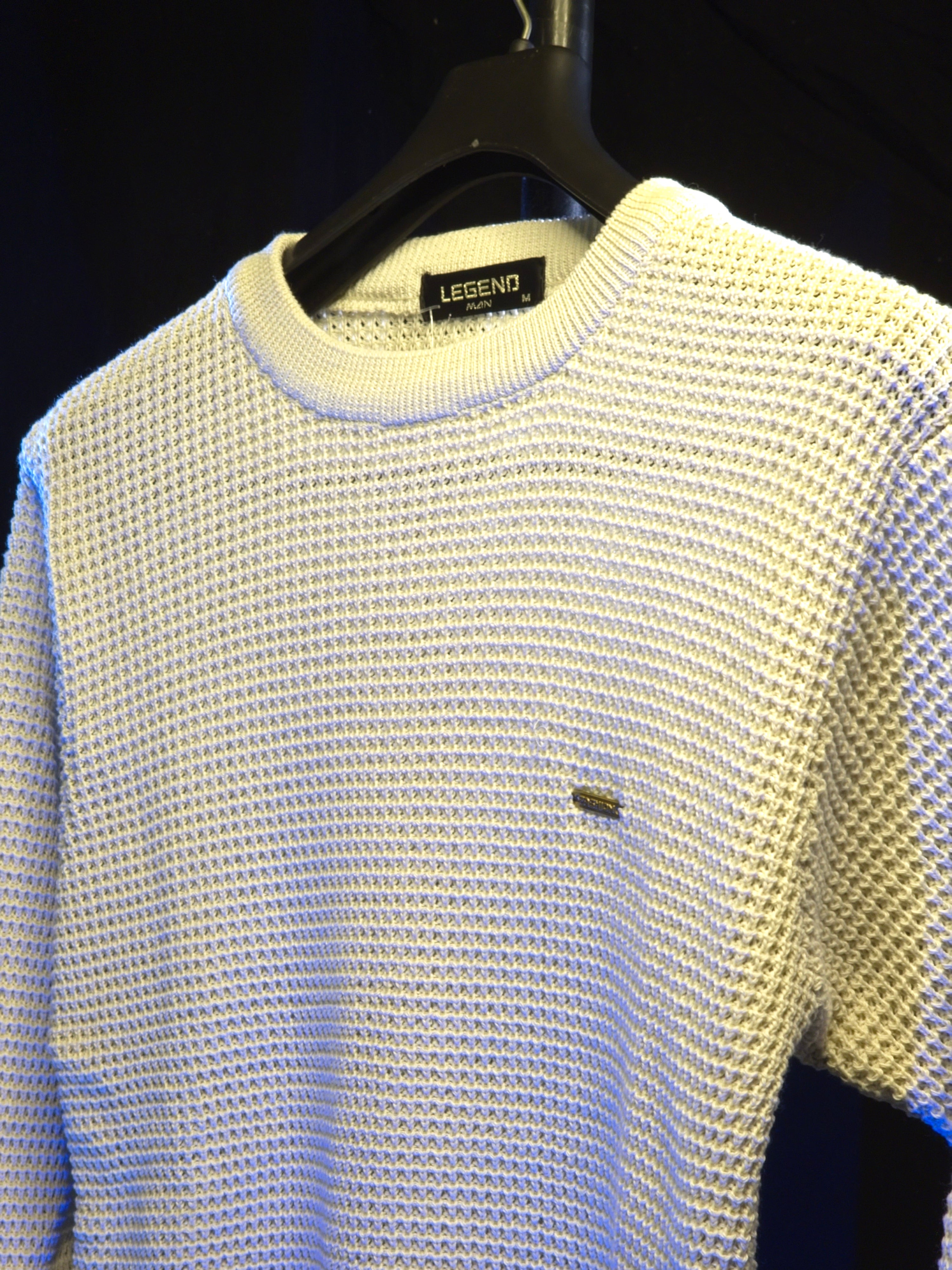 Men's Waffle Knit Sweater